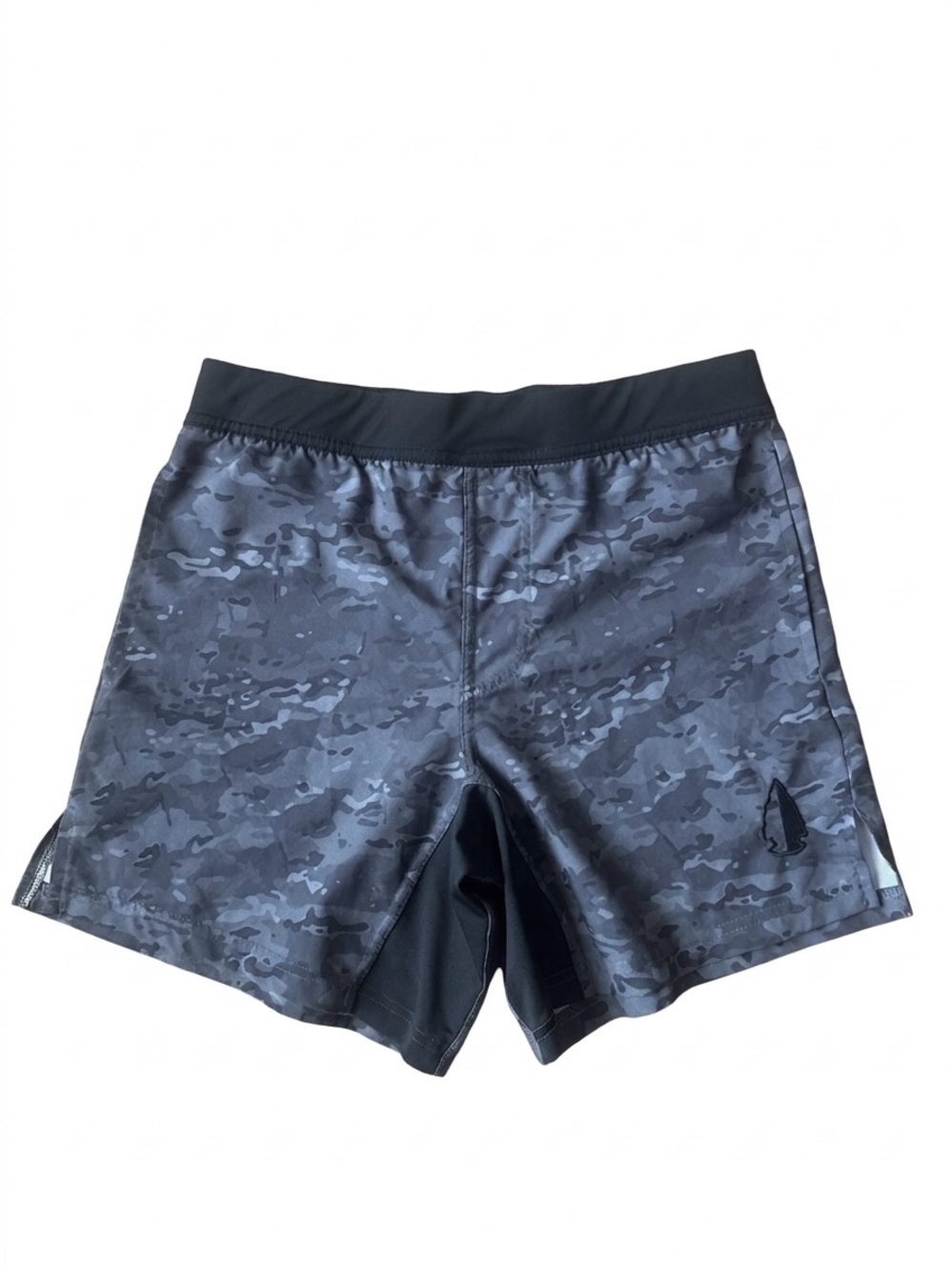 Tachuntfish THF Slate Camo Training Shorts Men's Size Small Gray Blue